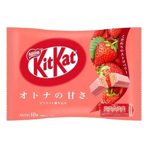 KitKat Strawberry mini 10 kom 116g KitKat Strawberry mini 10 kom 116g
