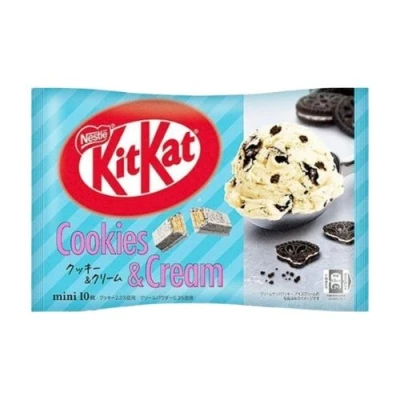KitKat čokoladice cookies & cream 10 kom 116g Nestlé Japan