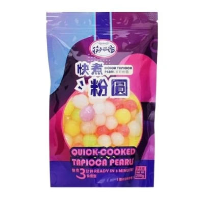 Tapioka kuglice mix boje 250g za bubble tea i deserte KLKW