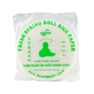 Rižin papir 22 cm za proljetne rolice 400g 22cm promjer